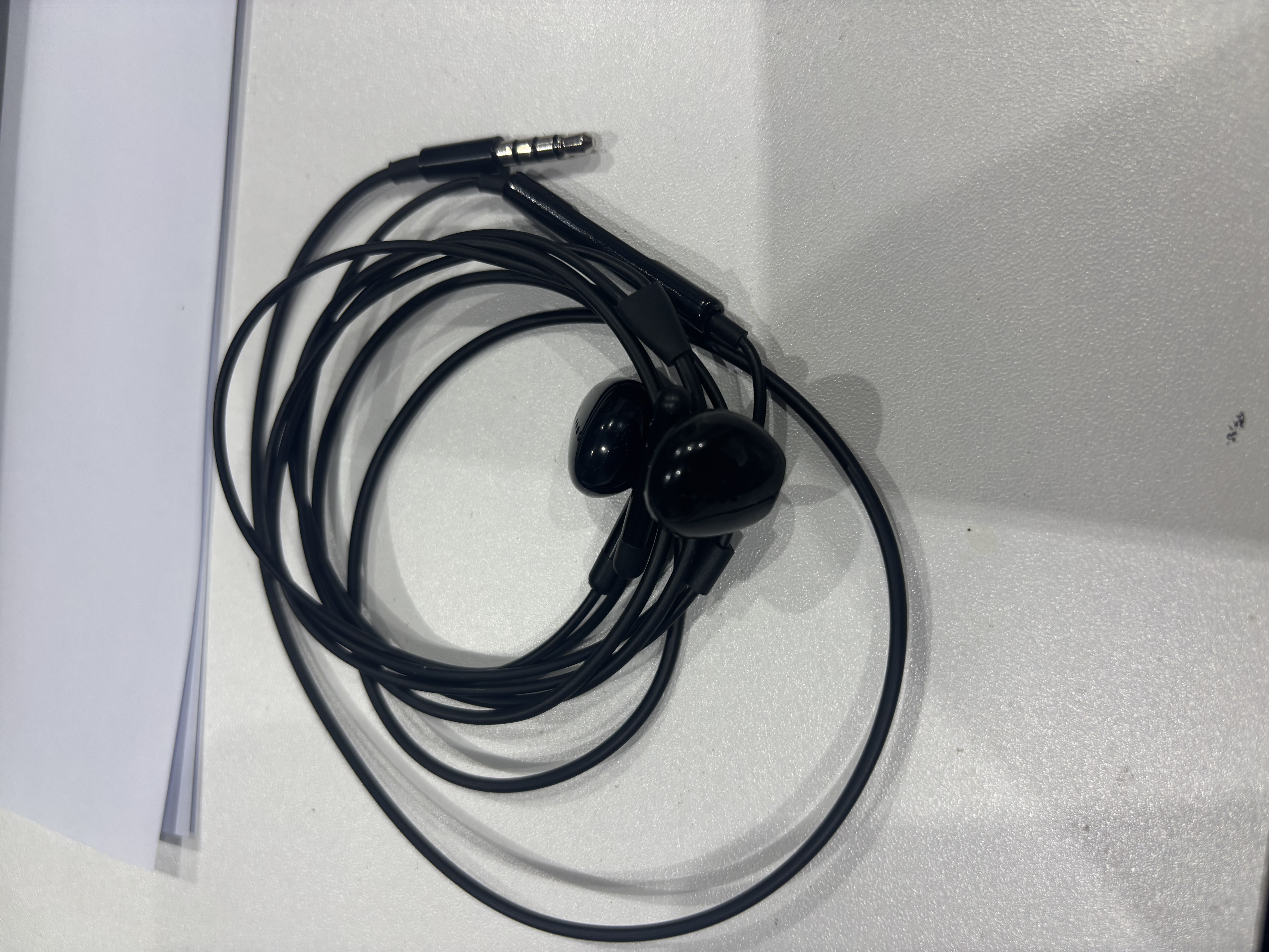 纽曼（Newmine） XL10线控音乐手机耳机半入耳式有线耳机耳麦3.5mm接口 电脑笔记本手机适配 黑色 实拍图