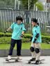 DBH滑板成年人护膝护肘护掌长板陆地冲浪板专业护具六件套M码 实拍图