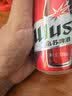 乌苏啤酒（wusu）双口味混合18罐（红500mL*12罐+楼兰500mL*6罐）组合装 实拍图