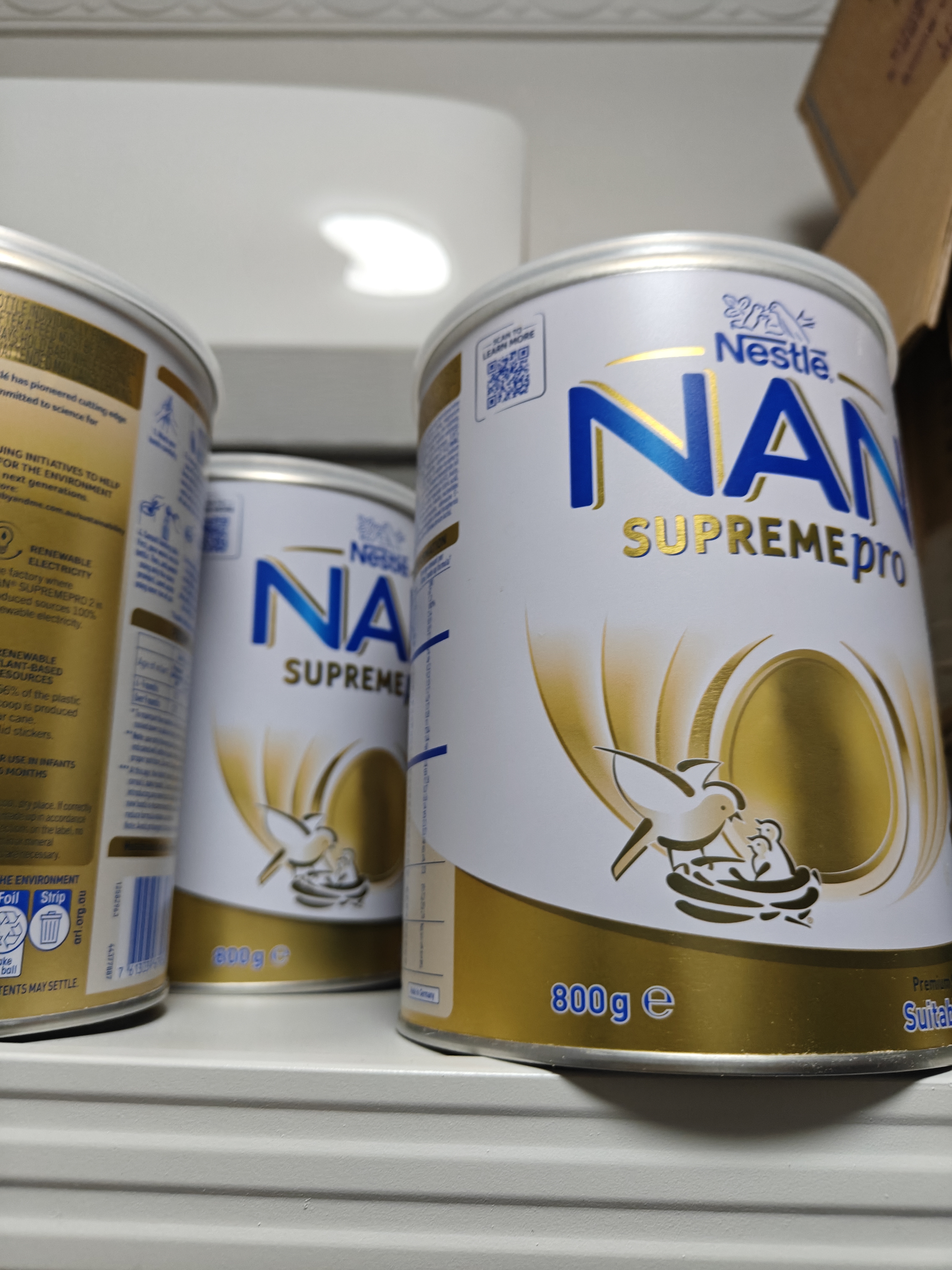 雀巢（Nestle）澳版超级能恩 5HMO活性益生菌适度水解德国原装进口婴幼儿奶粉 【吸收自护】2段 800g*1罐 效期27.10 实拍图