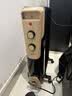 美的（Midea）【超级单品】油汀取暖器家用电热电暖器 电暖气 全屋大面积升温 13片加湿暖气片烤火炉NY2513-16JW 实拍图