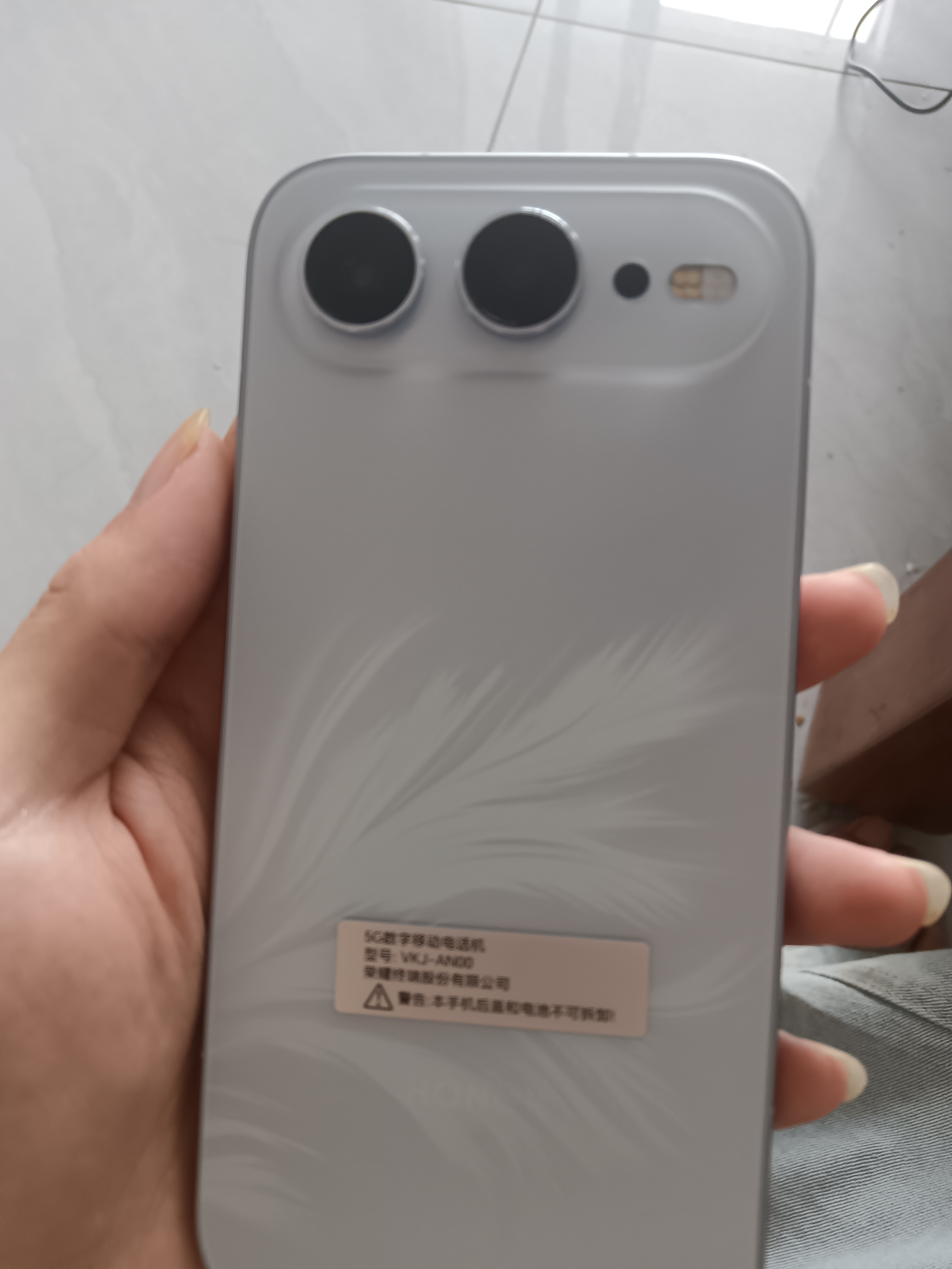 荣耀600 超级版 12+256光羽蓝 肖战同款 4k闪光微单Live 8600mAh大电池 5G AI 学生 拍照手机 国家补贴 实拍图