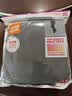 优衣库HEATTECH EXTRA WARM棉混纺紧身裤/10分女装478962 481081 481081/07青灰色 3XL 实拍图