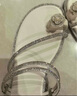 卓诗尼凉鞋外穿女2026新款夏季法式仙女风配裙子海边夹趾两穿凉拖鞋女 米白色 38 实拍图