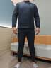 杉杉【100%羊毛夹绒五层加厚】男士保暖内衣套装冬季抗寒秋衣秋裤内衣 实拍图