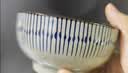 友来福陶瓷碗釉下彩4.5英寸米饭碗日式创意面碗6只微波炉可用 实拍图