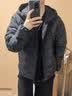 优衣库PUFFTECH空气棉服连帽外套男装女装莫雷加德同款夹克478268 478268/09黑色 M 实拍图