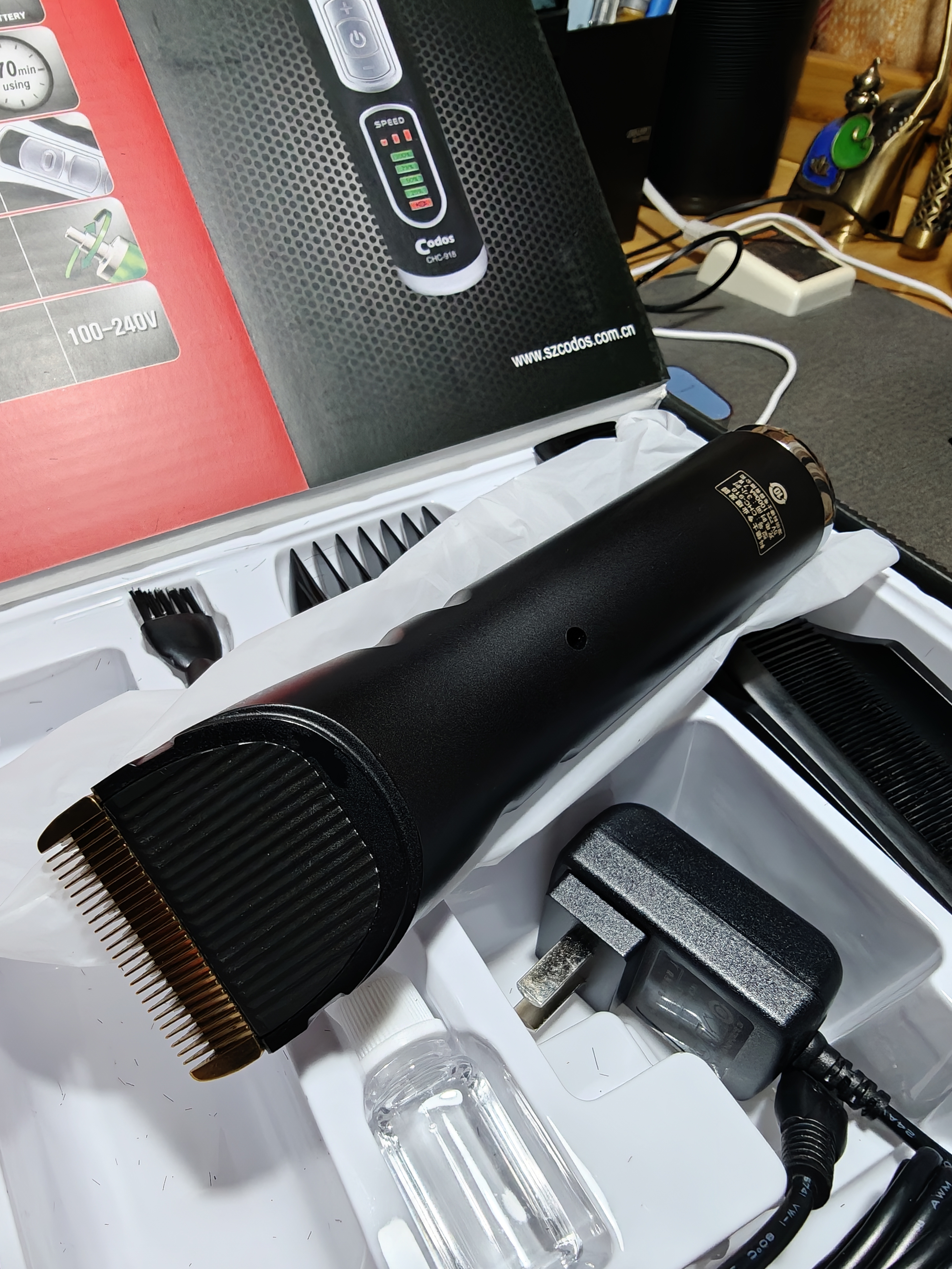 科德士918电动剃头刀剪头发推子理发器电推剪充电式专业发廊专用毕业礼物 实拍图