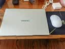 联想（Lenovo）小新M2双模无线蓝牙鼠标 可充电长续航 轻音便携类肤手感 舒适办公鼠标 笔记本平板鼠标M2-BT 蓝色 实拍图