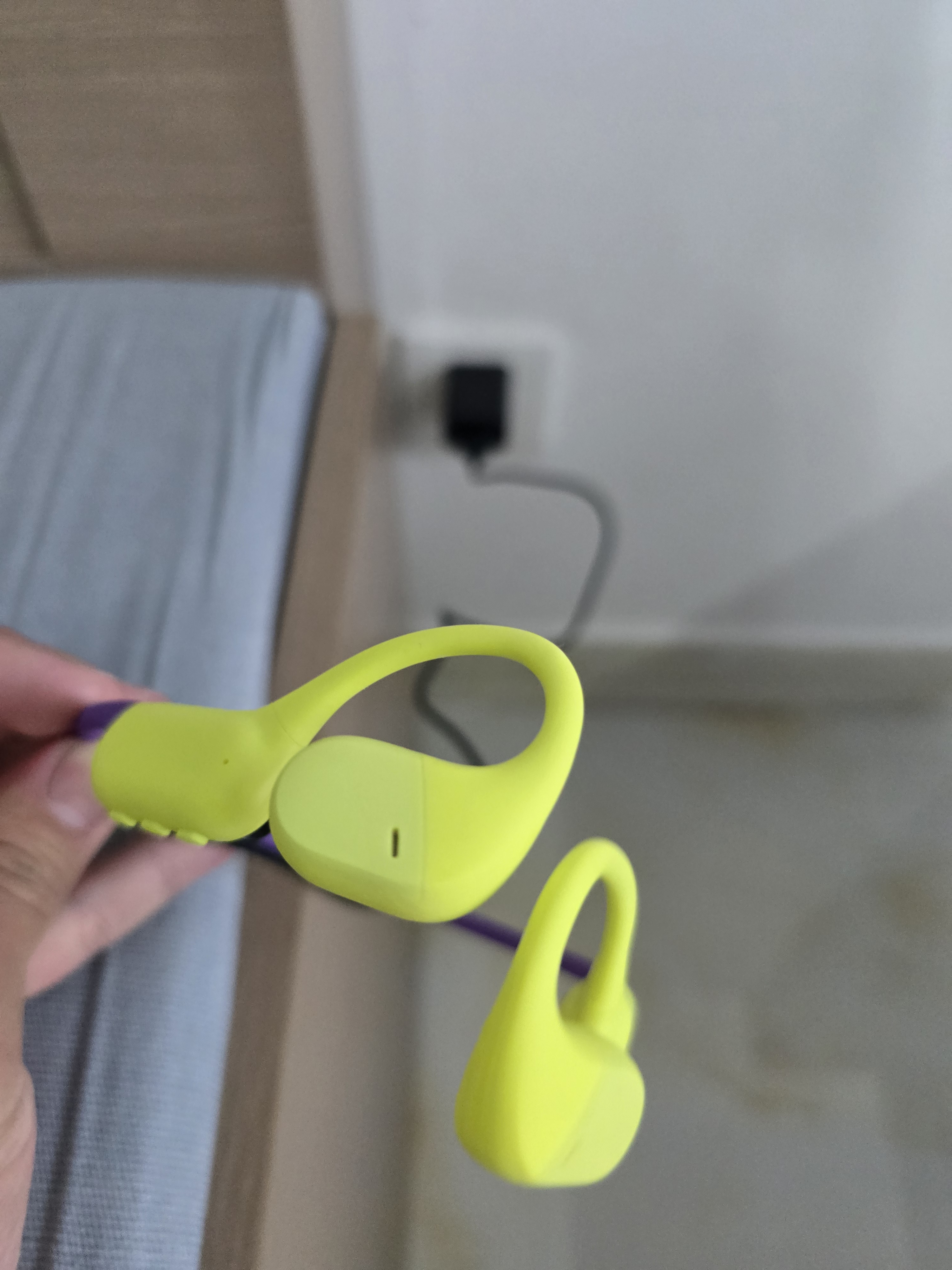 兰士顿AirWave Pro开放式蓝牙耳机无线气骨传导概念 运动耳机跑步马拉松超长续航适用于苹果华为 紫金山 实拍图