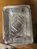 法禧龙 空气炸锅烤箱专用锡纸盒1100ml*20只铝箔盘烧烤一次性长方形餐盒 实拍图