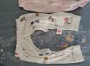 贝瑞加（Babyprints）宝宝开裆裤2条装新生儿纯棉长裤婴儿按扣款裤子 小鹿+粉 59 实拍图