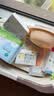 全棉时代婴儿口水巾儿童水洗纱布面巾洗脸小毛巾 礼盒3条装黄蓝绿25×50cm 实拍图