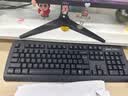双飞燕（A4TECH）KB-8 104键有线办公键盘鼠标套装USB电脑通用PS2圆口商务家用轻音防水套件 KB-8 USB接口 实拍图