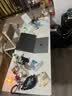 汤能优品电脑桌台式家用电竞游戏桌简约卧室书桌办公学习桌学生写字小桌子 单桌-暖白140*60【C型加固钢架】 实拍图