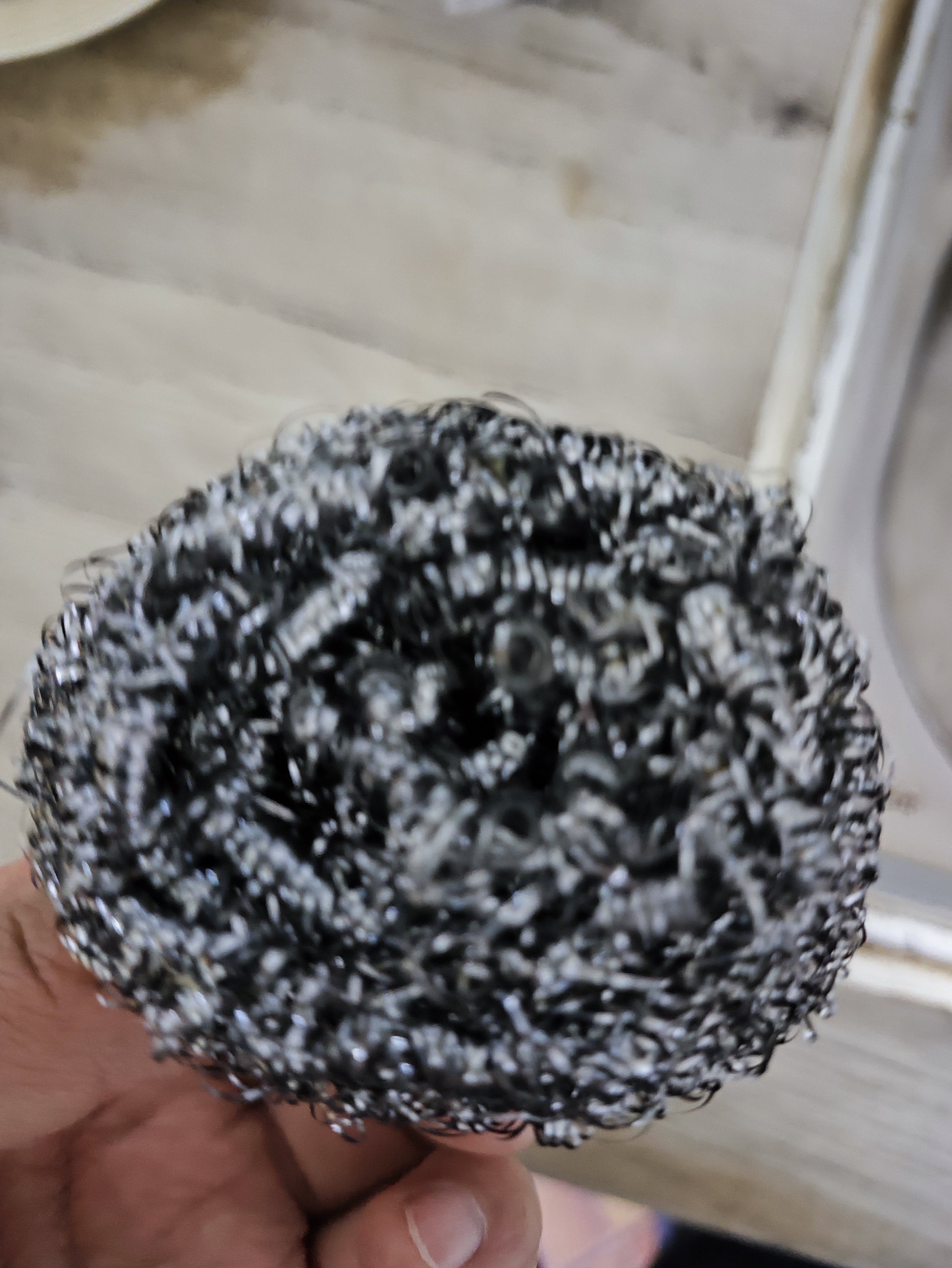 美丽雅钢丝球5只清洁球厨房不锈钢洗碗刷锅神器不易掉丝大号钢丝刷抹布 实拍图