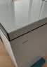 海尔（Haier）100L单温小冰箱迷你冰箱小型家用小冰柜冷柜冷冻冷藏转换一级能效深冷减霜大容量BC/BD-100GHW9D 实拍图