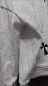 浪子闲话重磅潮流设计感情侣款十字架印花连帽卫衣男秋冬百搭加绒加厚上衣 白灰色 薄款 M 喜欢宽松的拍大一码 实拍图