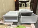 爱丽思衣服收纳箱塑料大号抽屉式收纳盒衣物玩具整理箱28L灰色1个装450S 实拍图