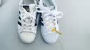 阿迪达斯adidas三叶草贝壳头SUPERSTARII男女休闲鞋 IH8659 40.5码 实拍图