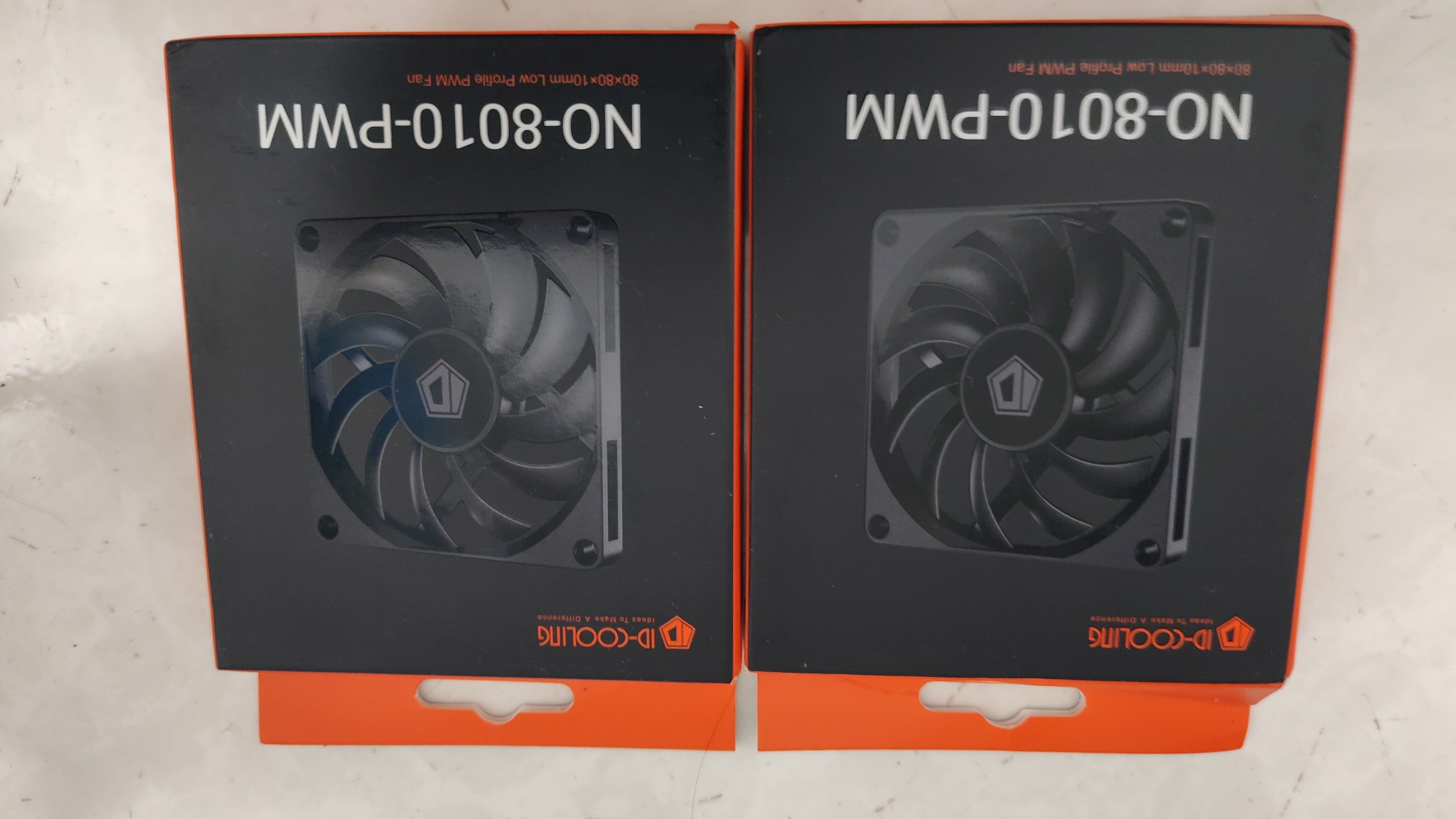ID-COOLING8CM薄扇 无光机箱风扇 4PIN接口 PWM温控 适用ITX下压式电脑散热器改装风扇 NO-8010-PWM 实拍图
