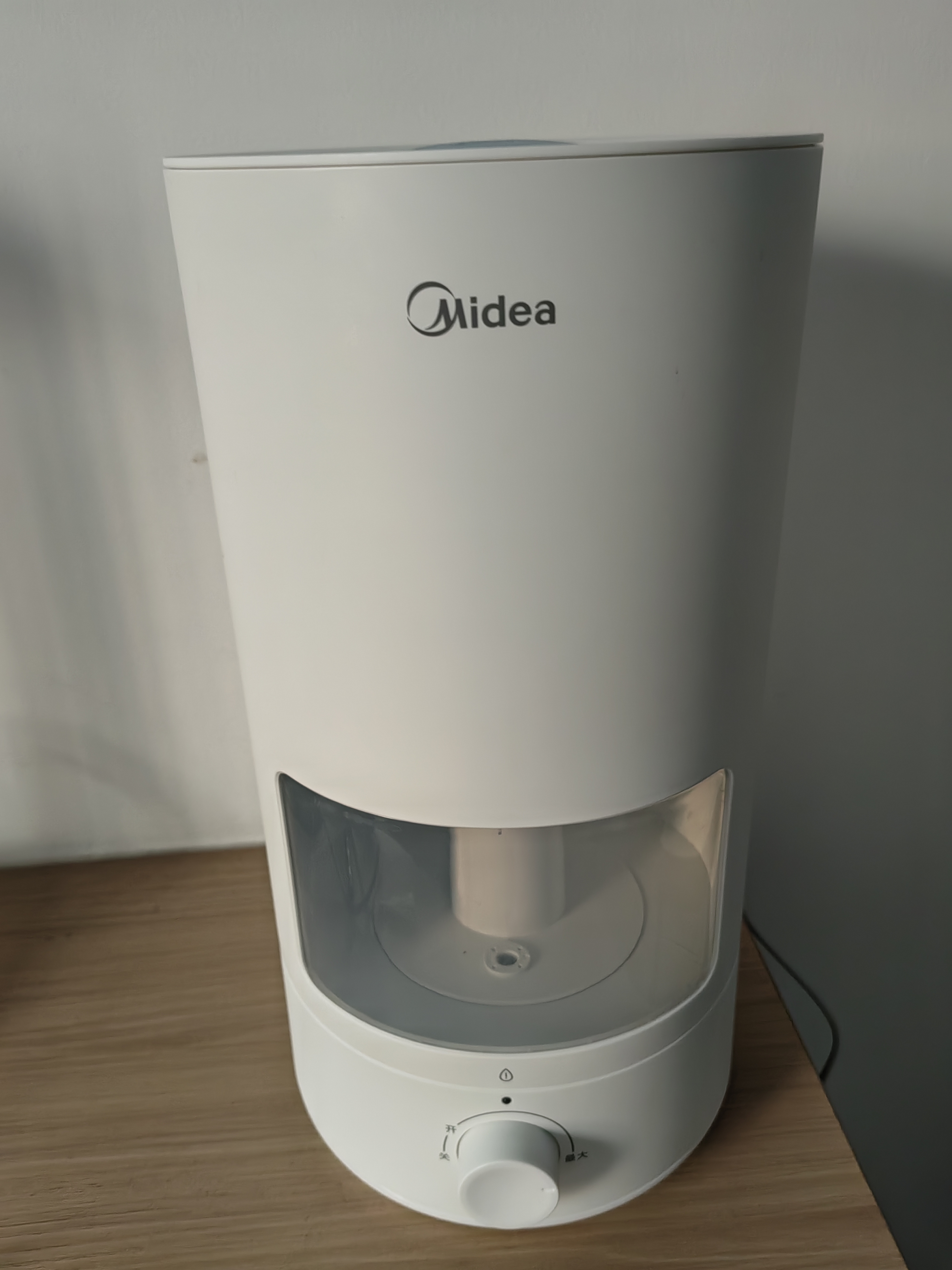 美的（Midea）【锌离子抑菌】空气加湿器大容量家用卧室孕妇婴幼儿小型便携空调风扇清凉伴侣桌面礼物SC-3D50 实拍图