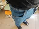 真维斯（Jeanswest）牛仔裤男2026夏季冰丝薄款宽松直筒裤百搭男裤子休闲长裤浅蓝31 实拍图