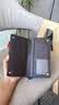 七匹狼（SEPTWOLVES）男士钱包长款拉链皮夹手包真皮手拿包多卡位证件包送男友老公爸爸 尊贵啡色【A款】(修面牛皮 ) 实拍图