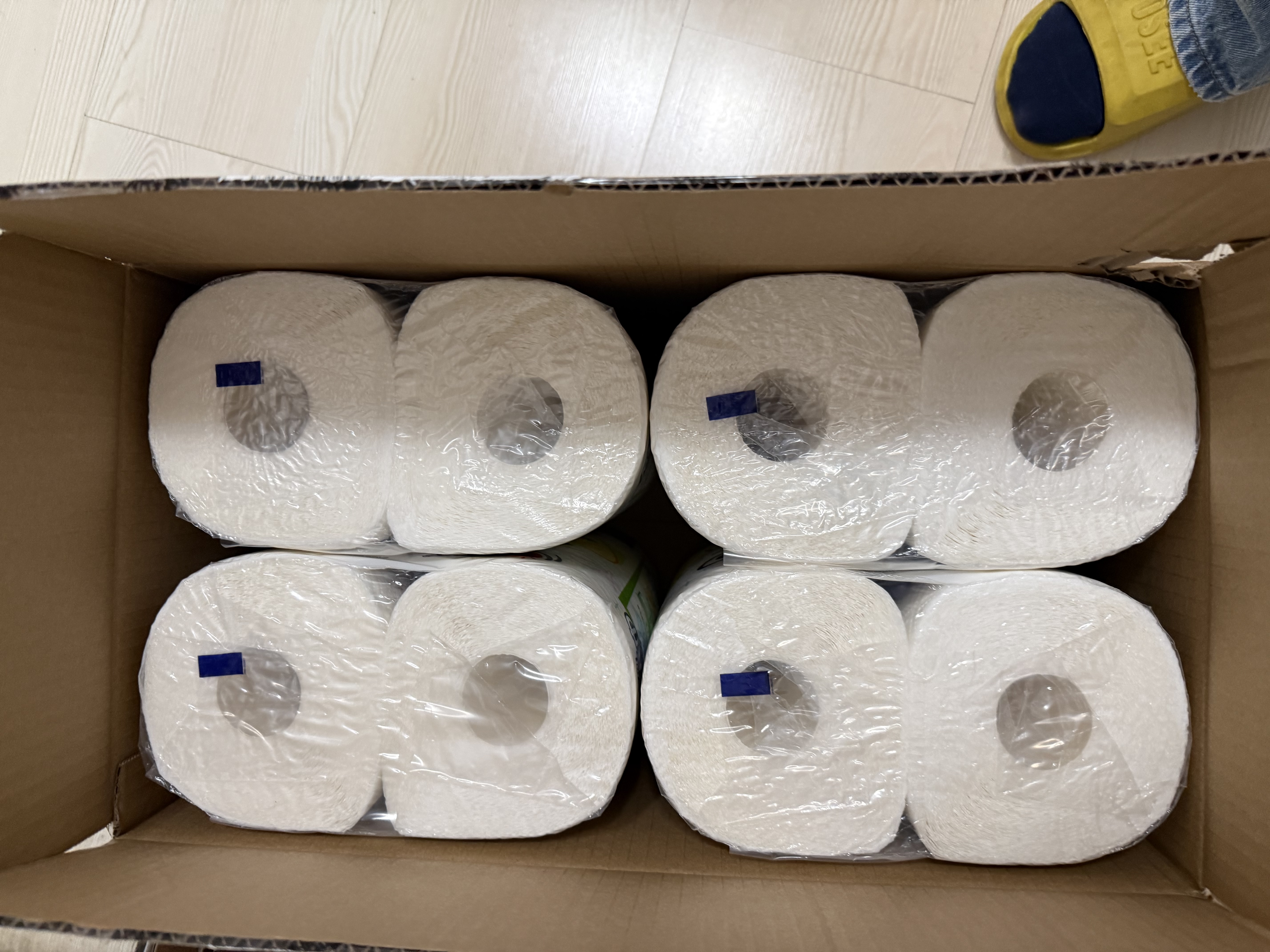 心相印【樊振东推荐】厨房用纸卷纸75节*8卷纸巾食品接触级 懒人抹布 实拍图