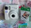INSTAX富士instax立拍立得 一次成像相机 miniSE（mini7+升级款）白色 实拍图