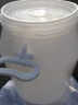佳叶食品级加厚塑料桶带盖水桶酵素桶发酵桶大号密封桶酿酒桶家用储水 50L-圆桶（特厚白盖） 实拍图