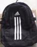 adidas实用大容量通勤电脑包运动双肩背包书包男女阿迪达斯官方 黑色/白   均码 实拍图