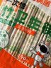 特美居（temeiju）一次性筷子独立包装外卖方便快餐竹筷家庭野外露营餐具粗圆筷90双 实拍图