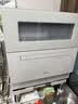 松下（Panasonic）【重磅新品】白巧台式洗碗机NP-UW5BK4Y纳诺怡7天储存 29min速洗 3D瀑布喷淋 80°高温冲洗 实拍图