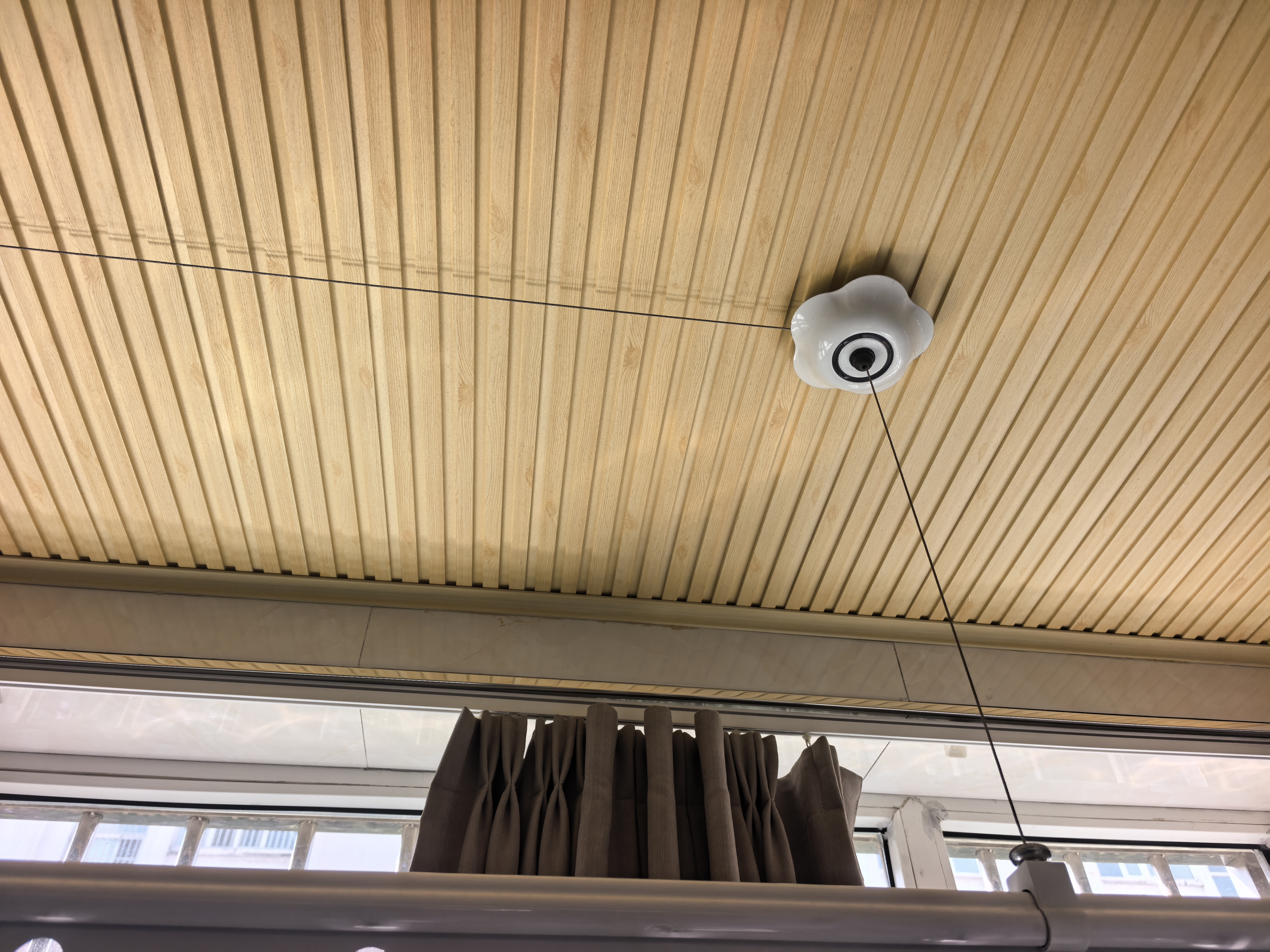 伯惠达304不锈钢钢丝绳阳台手摇升降晾衣架好太太更换工具配件8米 实拍图