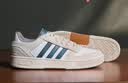 adidas「小锯齿」D-PAD CLASSIC美高风篮球风板鞋男女阿迪达斯   白色/蓝色/棕色   42 实拍图