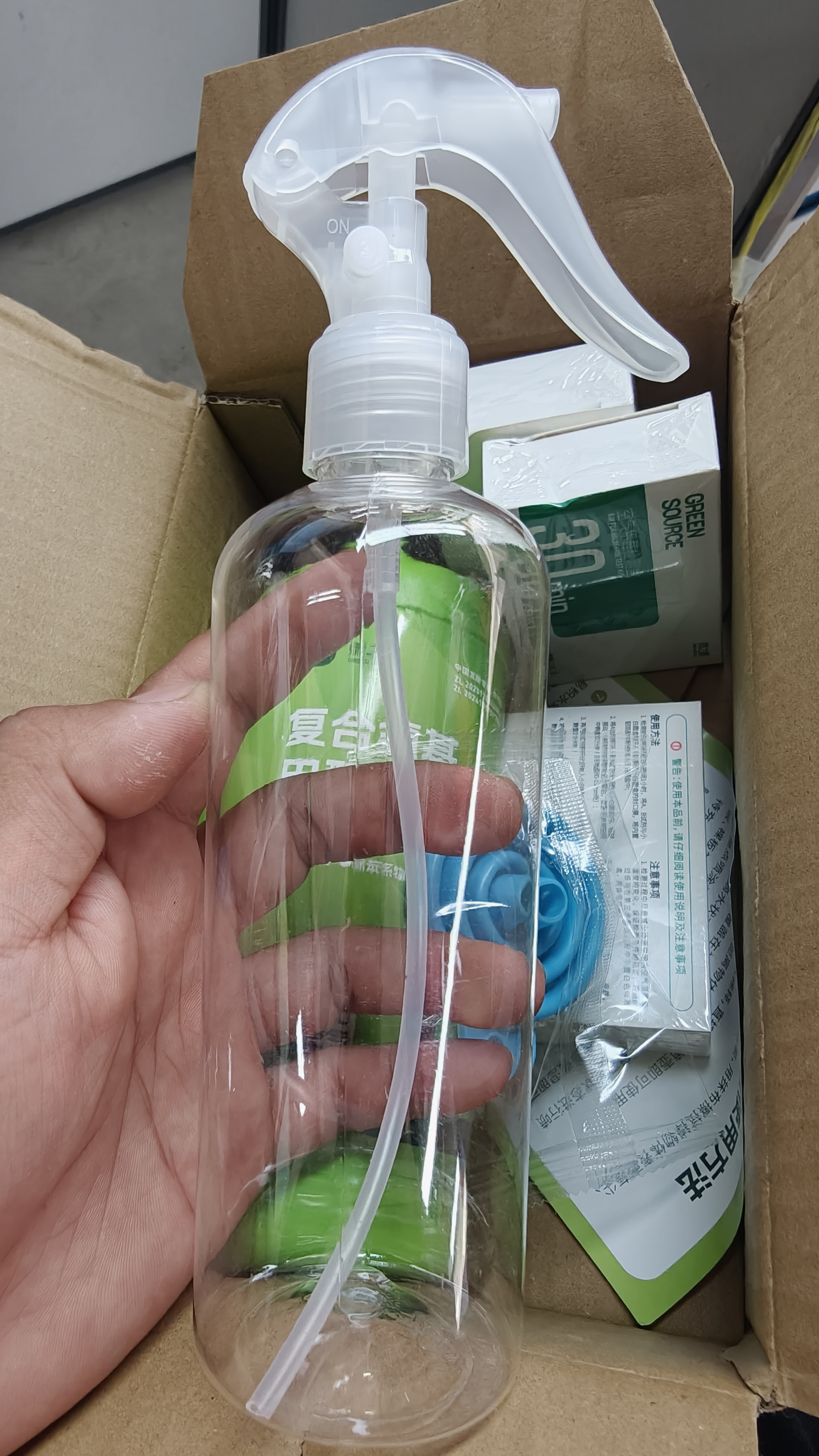 绿之源光触媒除甲醛喷雾新房专用甲醛清除剂1L装抗细菌除异味去甲醛 实拍图