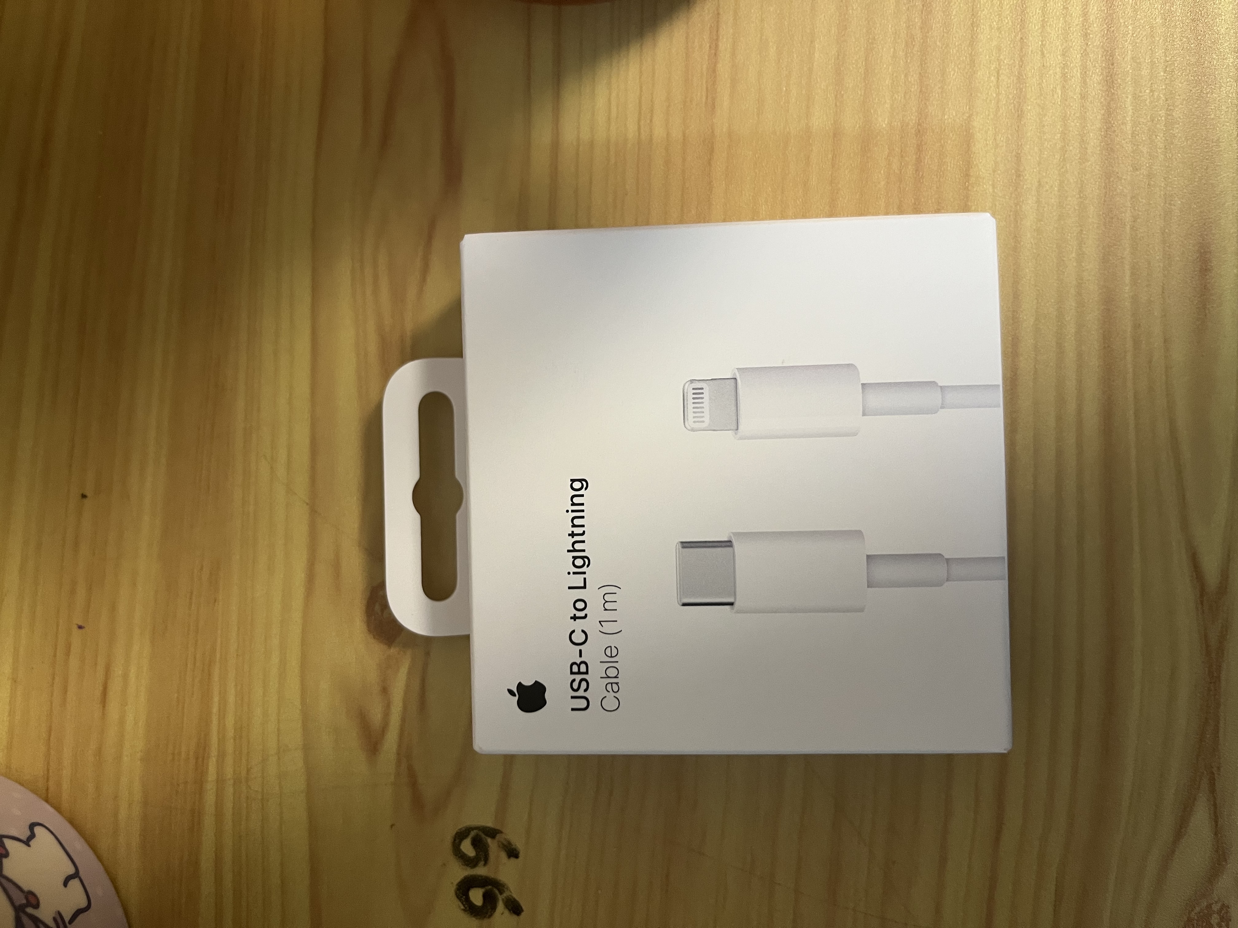 Apple/苹果 type-c转lightning闪电充电线-1米 手机数据线 旗舰店原装苹果iPhone 14 Pro Max快充线 实拍图