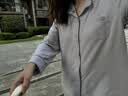棉嘟嘟棉女士睡衣磨毛长袖长裤家居服套装柔软亲肤居家服 紫色M 实拍图