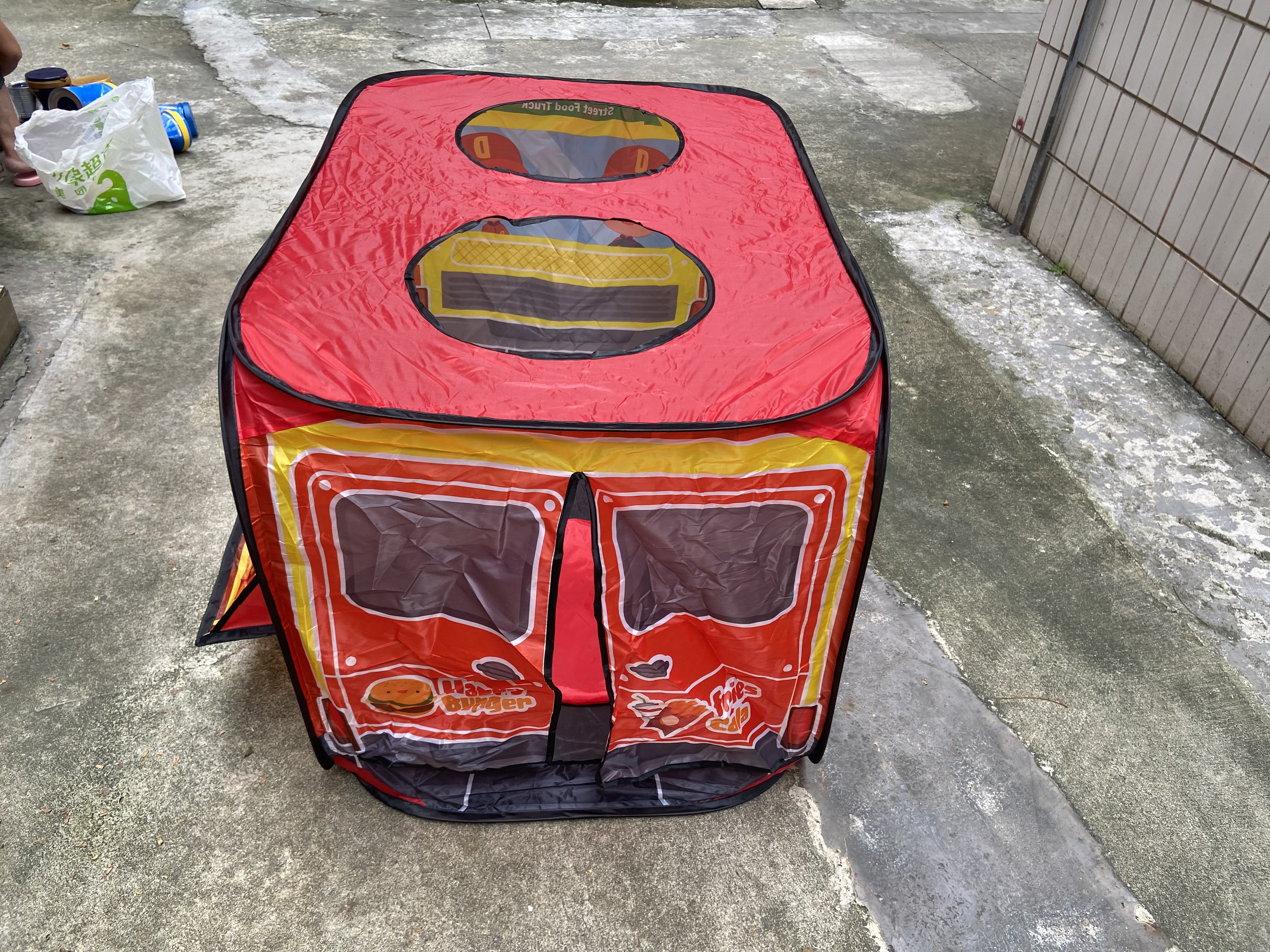 皇恩儿童帐篷超大汉堡汽车家用室内游戏屋户外露营过家家玩具宝宝礼物 实拍图