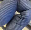 MUJI【自营限定】舒适颈部靠枕-蓝灰条纹 u型枕颈枕飞机旅行枕脖枕 实拍图