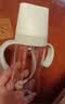 爱得利（evorie）婴儿奶瓶 宽口径带手柄重力球Tritan奶瓶240ml 灰(6个月+) 实拍图