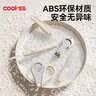 COOKSS婴儿指甲剪儿童指甲刀新生儿宝宝防夹肉指甲打磨神器5件套 实拍图