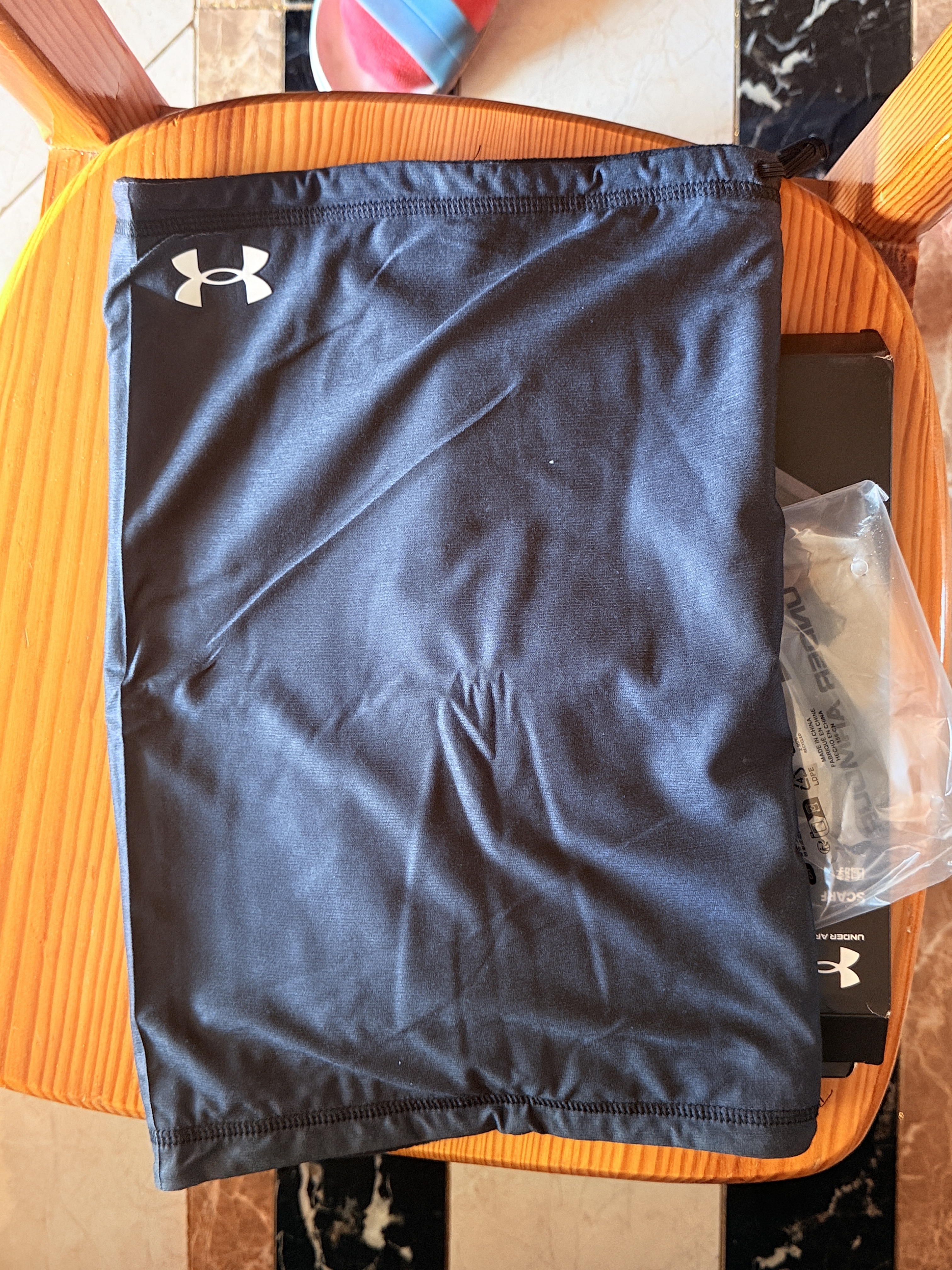 安德玛（Under Armour）骑行保暖围脖头套冬季加绒加厚挂耳面罩男女士防风尘防寒滑雪帽子 实拍图