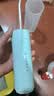松下冲牙器小圆管伸缩便携儿童成人洗牙器水牙线牙齿冲洗器正畸生日节日实用送男女友礼物旅行DJ33绿 实拍图