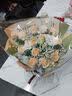 艾斯维娜鲜花速递11朵玫瑰花束送女友生日礼物全国同城配送 11朵香槟玫瑰花束-推荐款 实拍图