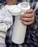 米家弹盖保温杯 500ml 白色 316L 不锈钢学生长效保温茶杯 实拍图