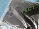探拓（TECTOP）抓绒衣 保暖抓绒衣立领半开衫抓绒衣 033 男款黑色 L 实拍图