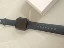 Apple/苹果/苹果 Watch Series 12 智能手表蜂窝版42毫米深空灰色铝金属表壳海军蓝色运动型表带S/M 实拍图