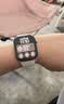Apple/苹果/苹果 Watch Series 12 智能手表GPS款46毫米浅金色铝金属表壳沙砾色运动型表带S/M MJFJ4CH/B 实拍图